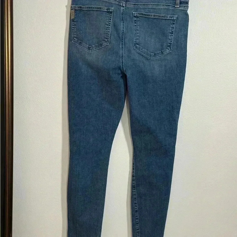 PAIGE VERDUGO ANKLE deconstructed hem MidRise  straight skinny size 31 - Picture 6 of 9